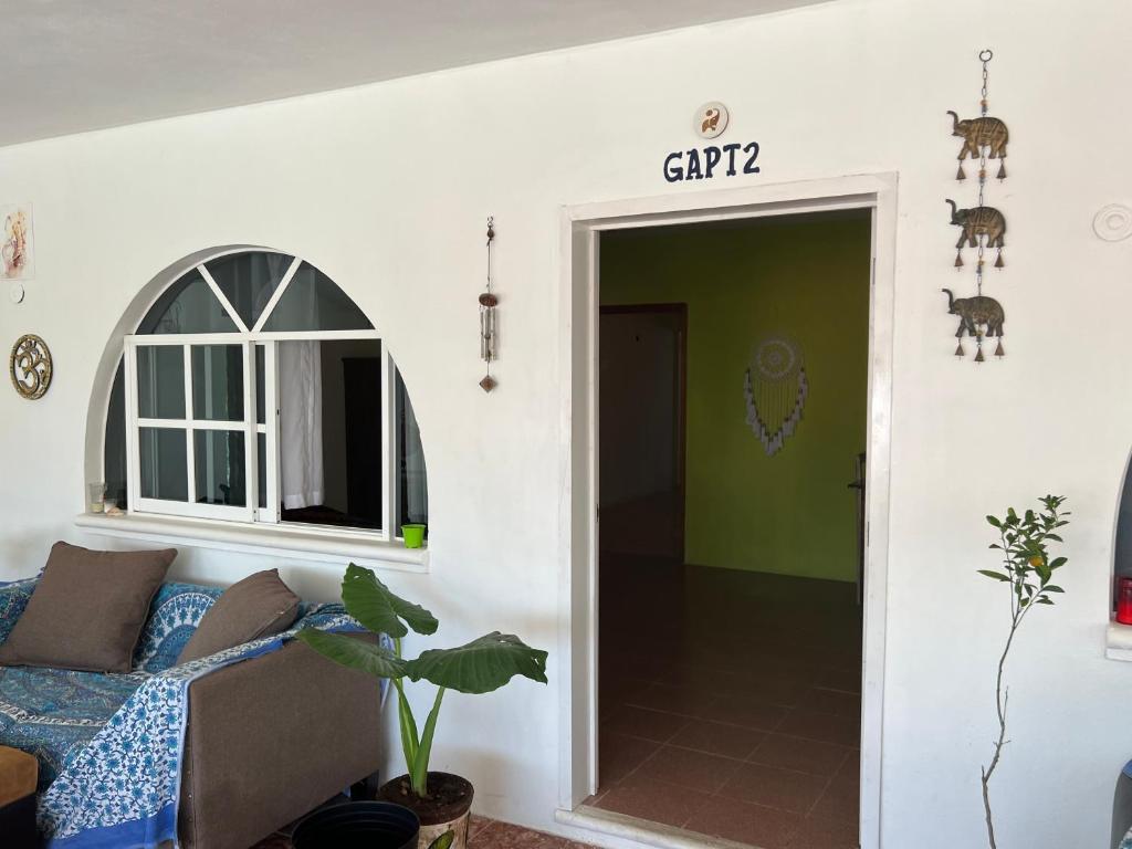 Posezení v ubytování Casa Gajah Hotel Cuyo