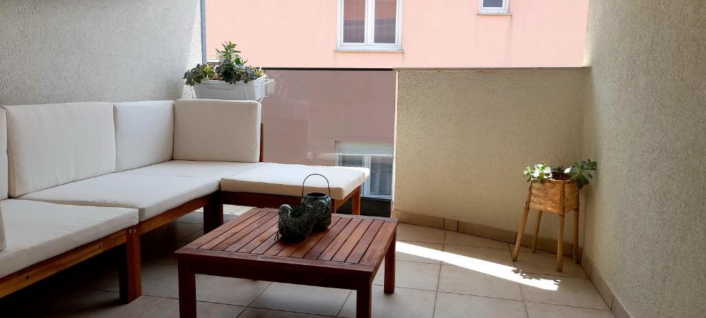 Posedenie v ubytovaní Apartment Sea View