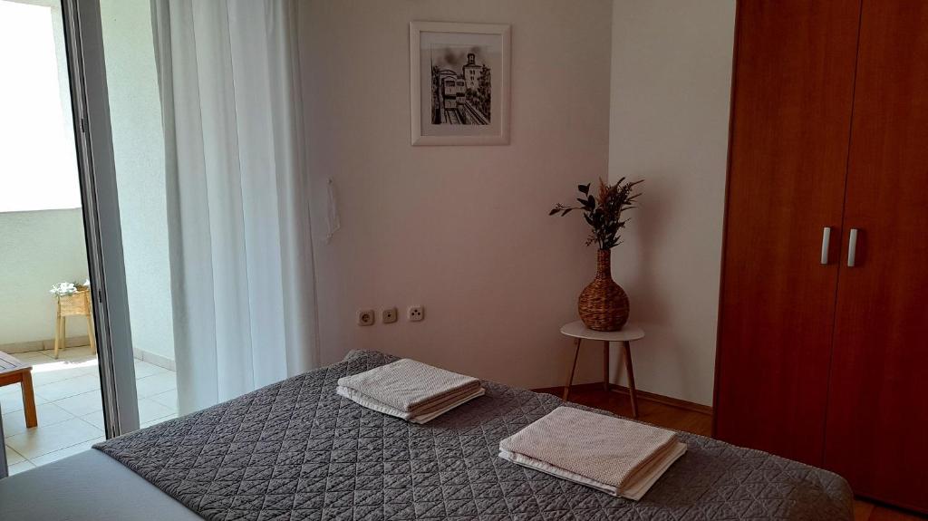 Posteľ alebo postele v izbe v ubytovaní Apartment Sea View