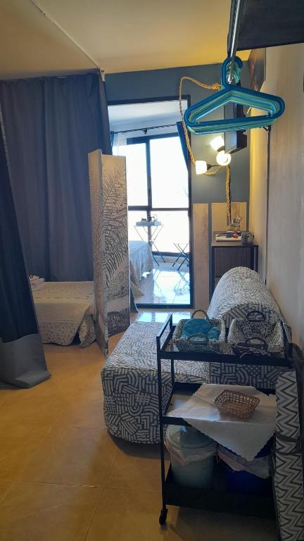 Posezení v ubytování Los Abrigos 2 apartments Guest House Ocean relax, wifi, playas