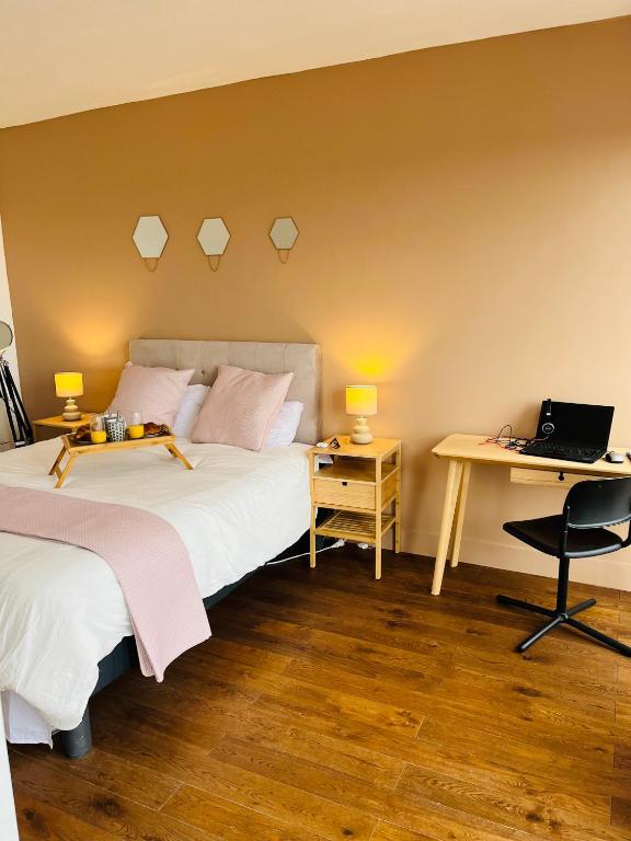 Ciel de Paris : Vue Tour Eiffel - Appartement Met één Slaapkamer