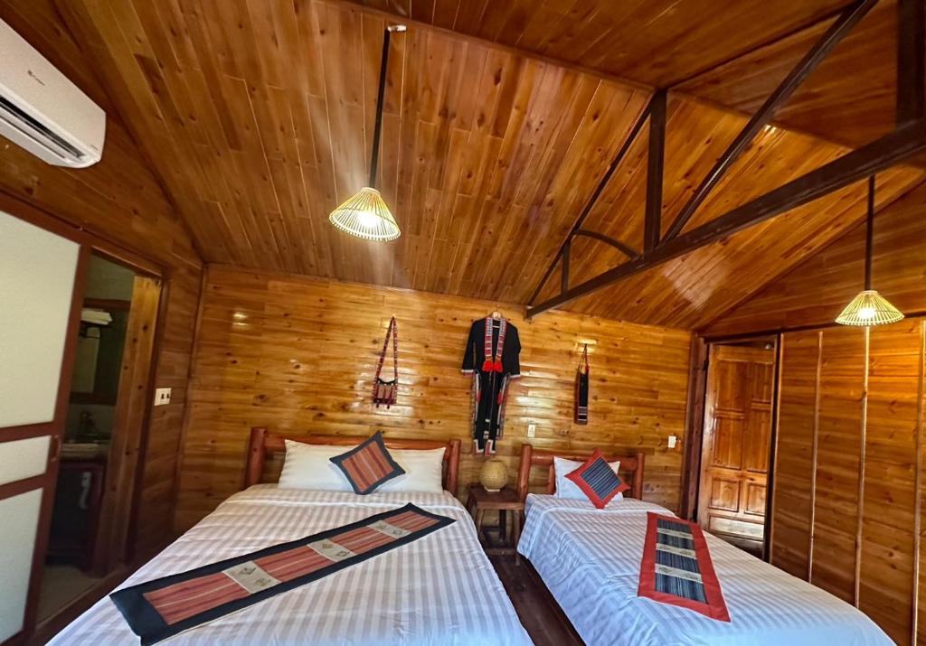 Bac Ha Lodge Retreat - 带花园的平房
