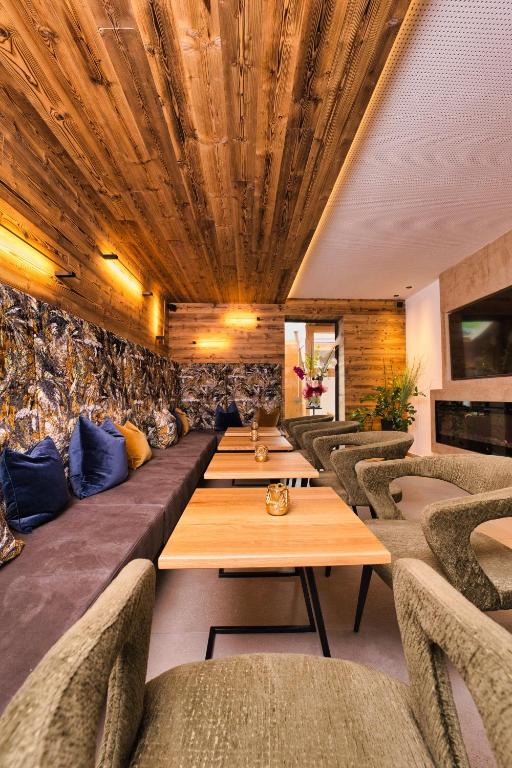 Posezení v ubytování Landhaus Ramsau