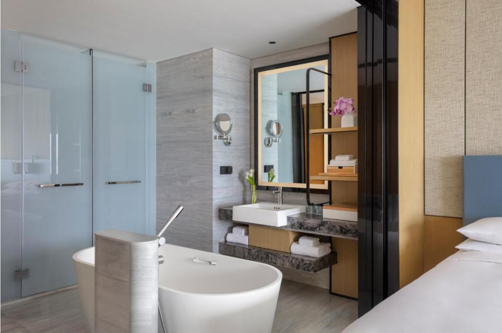 Xuzhou Marriott Hotel Lakeview - 豪华，客房，2双，湖景