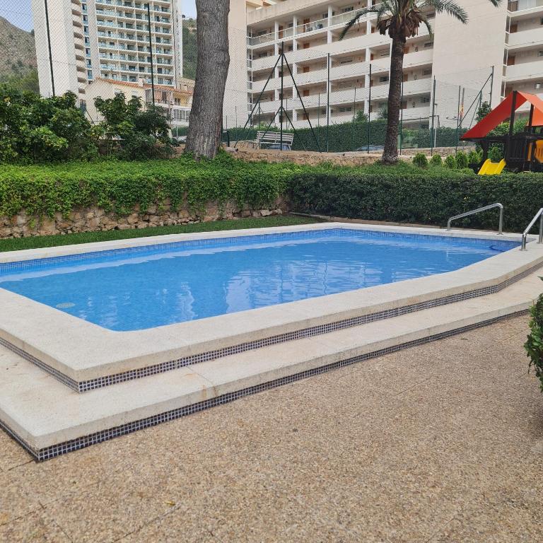 Bazén v ubytování Alco apartamentos: Playmon Park nebo v jeho okolí