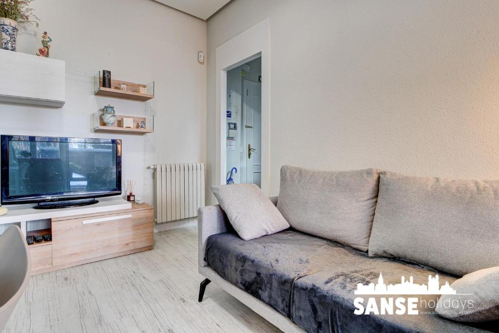 TV a/nebo společenská místnost v ubytování Apartamento Avenida by SanSe Holidays