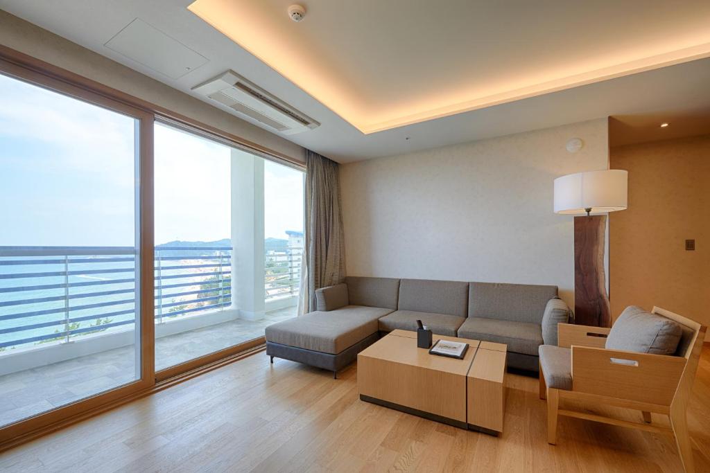 Sol Beach Samcheok - Silver Suite (avec Kitchenette, Vue Sur L'océan)