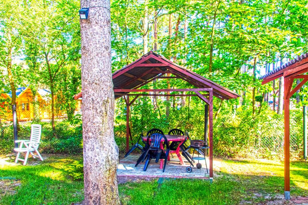 Zahrada ubytování Sztil - Apartamenty i drewniane domki