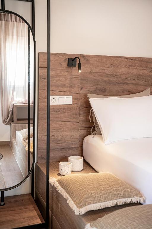Postel nebo postele na pokoji v ubytování Lavender suite sea view