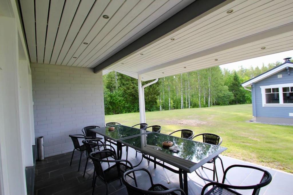 Zahrada ubytování Villa Kupsala , LaatuLomat