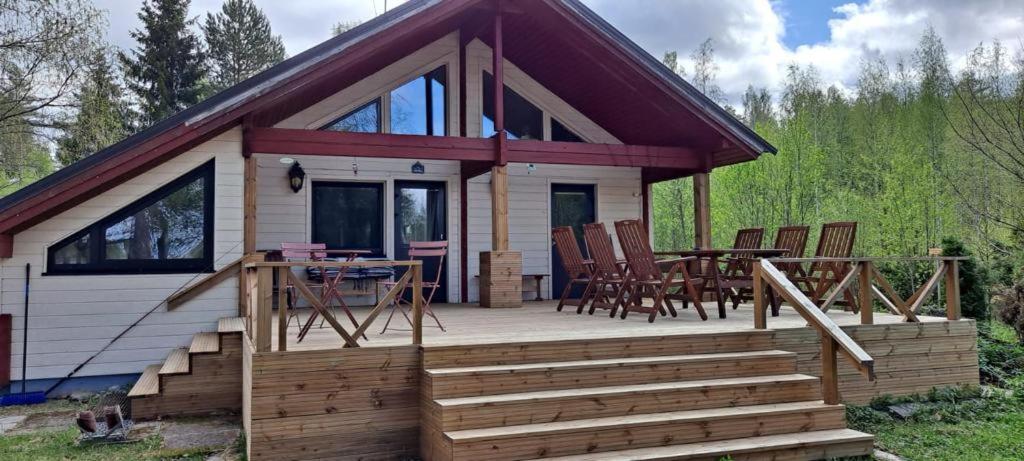 Budova, kde se prázdninový dům nachází