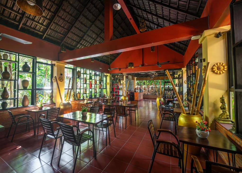Restaurace v ubytování Sophavady D'Angkor