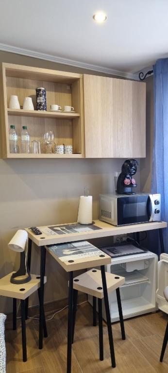 Kuchyň nebo kuchyňský kout v ubytování Santiago del Teide Room