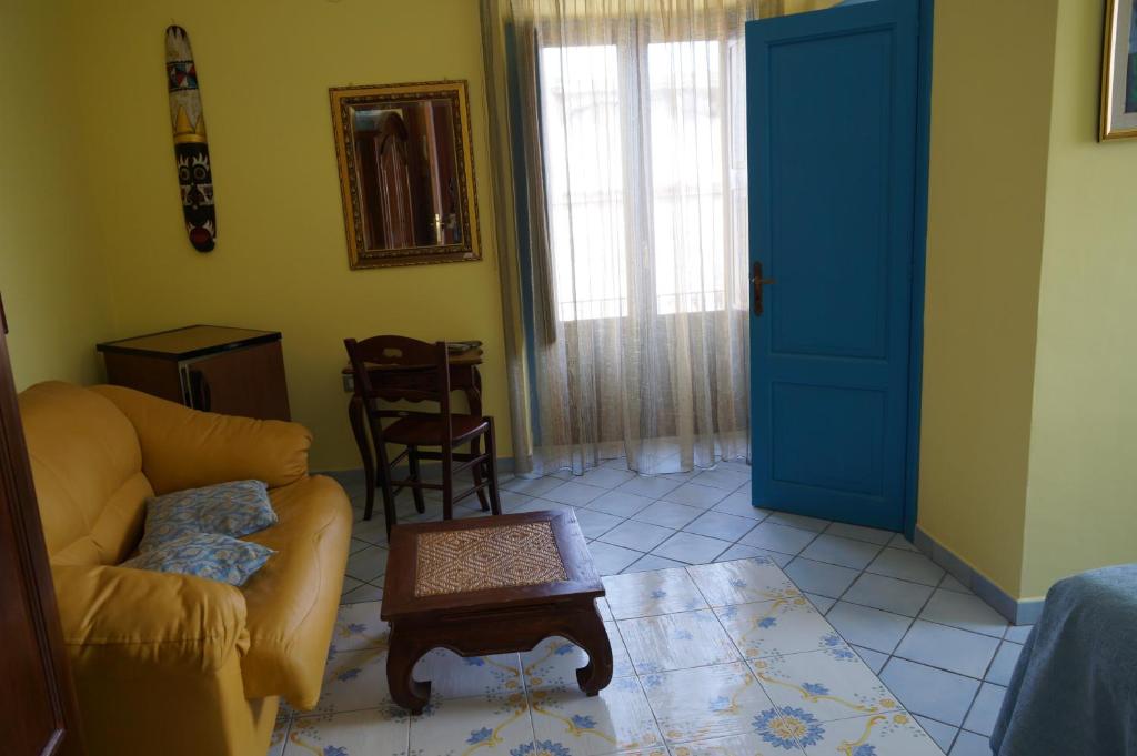 Posezení v ubytování Casa Matarazzo