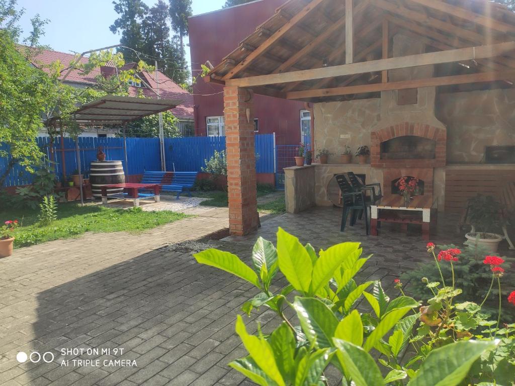 Zahrada ubytování Guesthouse Mery