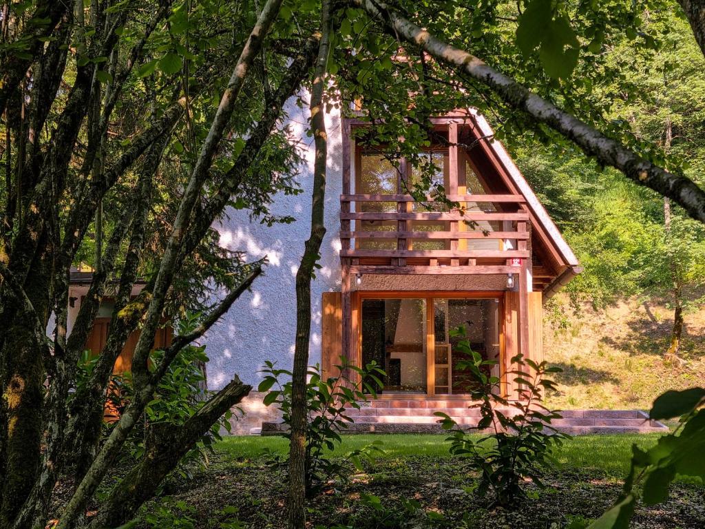 Zahrada ubytování Jakob Cabin