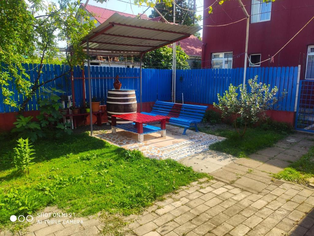 Zahrada ubytování Guesthouse Mery