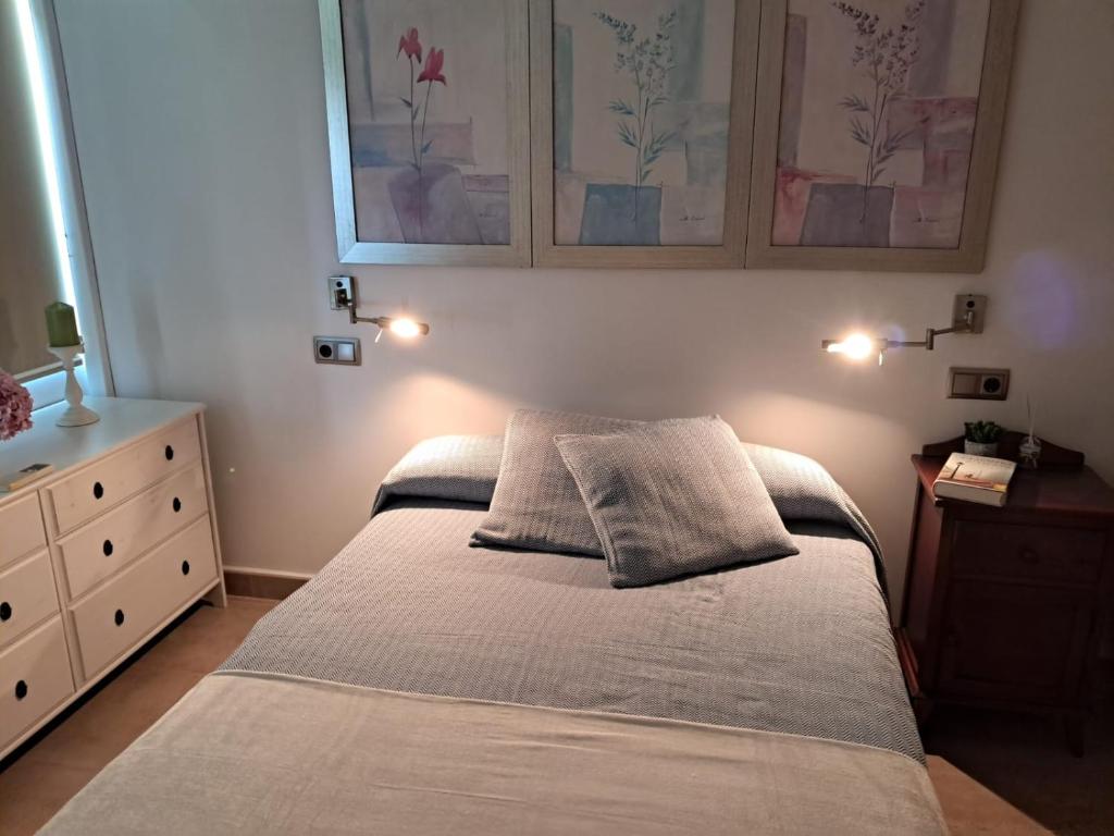 Postel nebo postele na pokoji v ubytování Apartamento 108 Flamesol