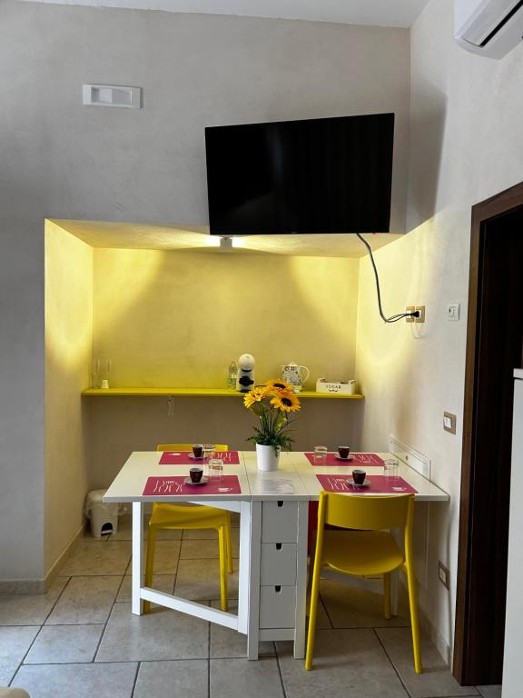 TV a/nebo společenská místnost v ubytování Standard Room