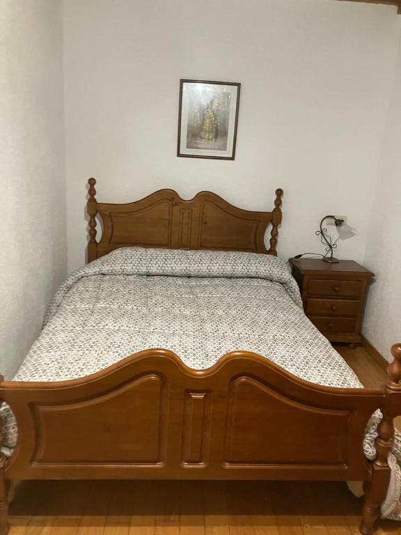 Postel nebo postele na pokoji v ubytování La Cabada