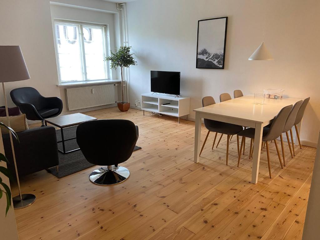 منطقة جلوس في Vesterbro Apartments 8