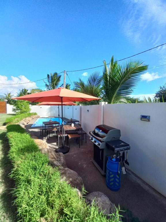 Zahrada ubytování Bois Mapou Self Catering Apartments Unit 102
