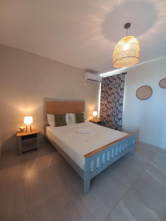 Postel nebo postele na pokoji v ubytování Bois Mapou Self Catering Apartments Unit 101