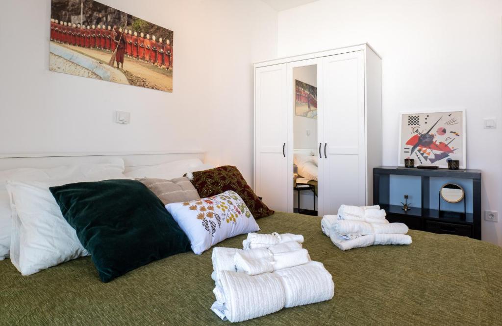 Postel nebo postele na pokoji v ubytování Casa Carmen Simuni