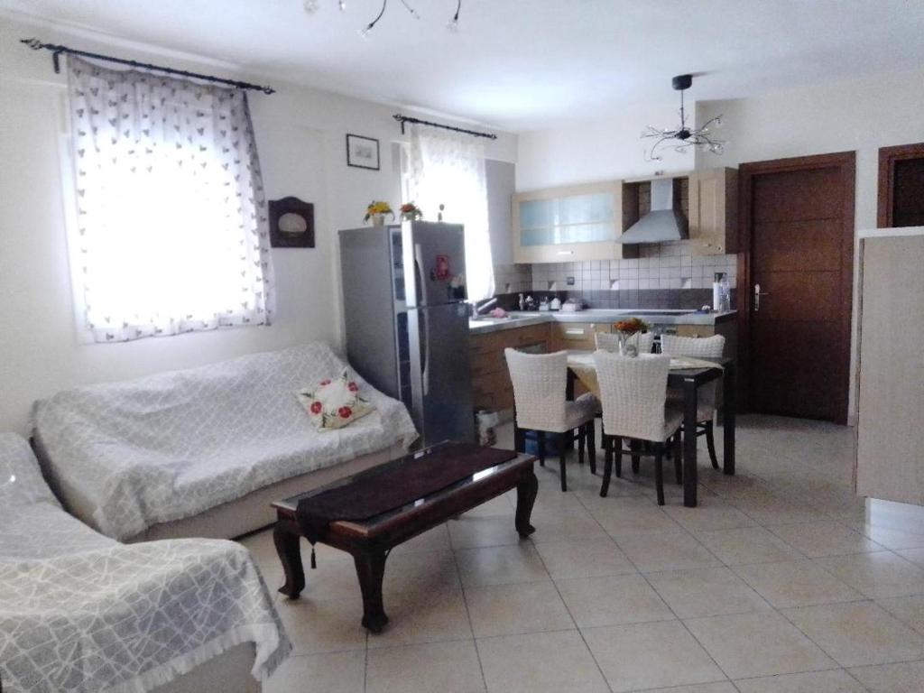Kuchyň nebo kuchyňský kout v ubytování SOFI APARTMENT