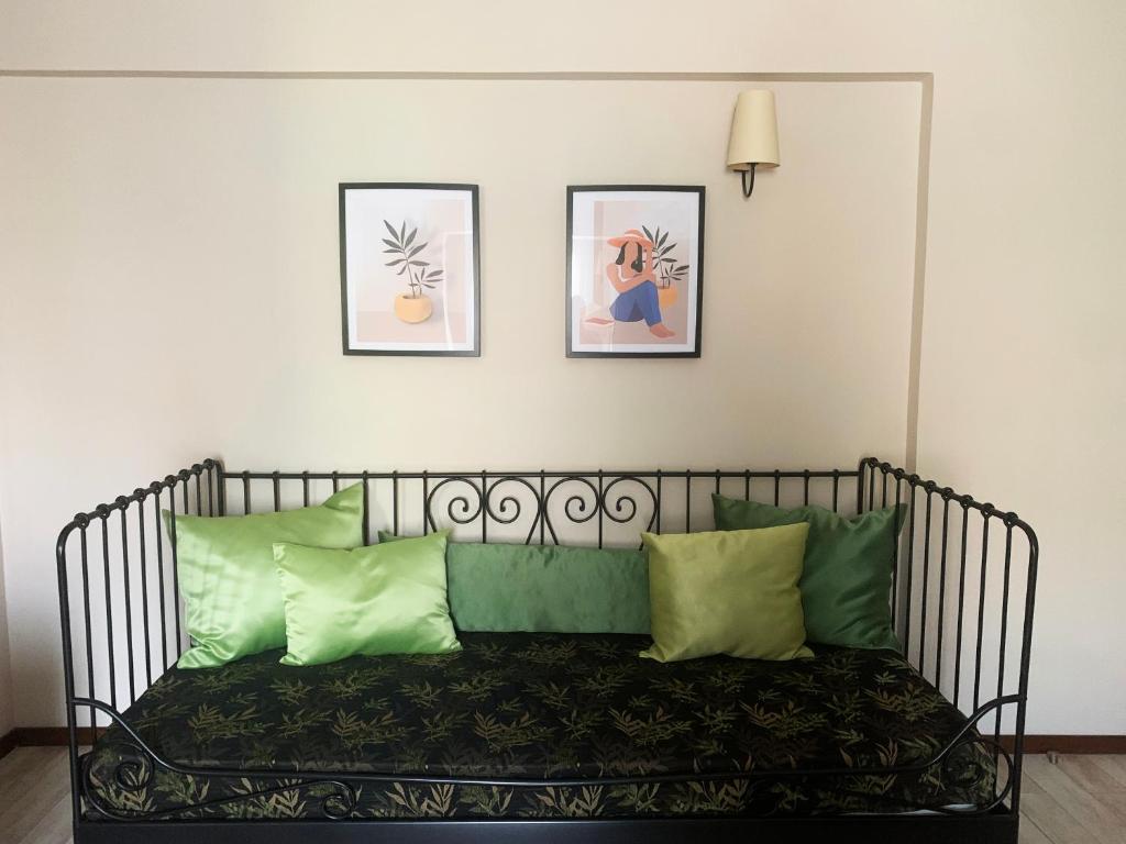 Postel nebo postele na pokoji v ubytování Mitos Hotel