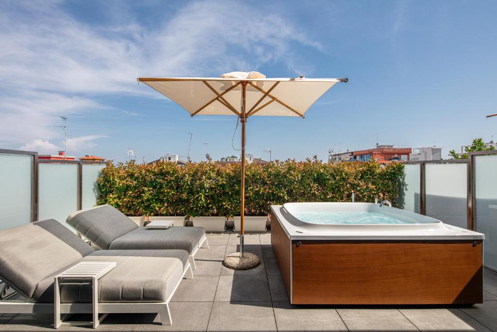 Fotografie z fotogalerie ubytování Monaco Suites Hotel v Lignanu Sabbiadoru