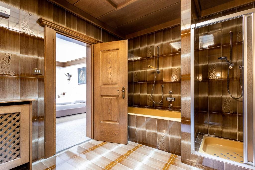 Postel nebo postele na pokoji v ubytování Chalet Luis