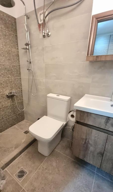 Koupelna v ubytování Stylish studio - Your private place in Lamia