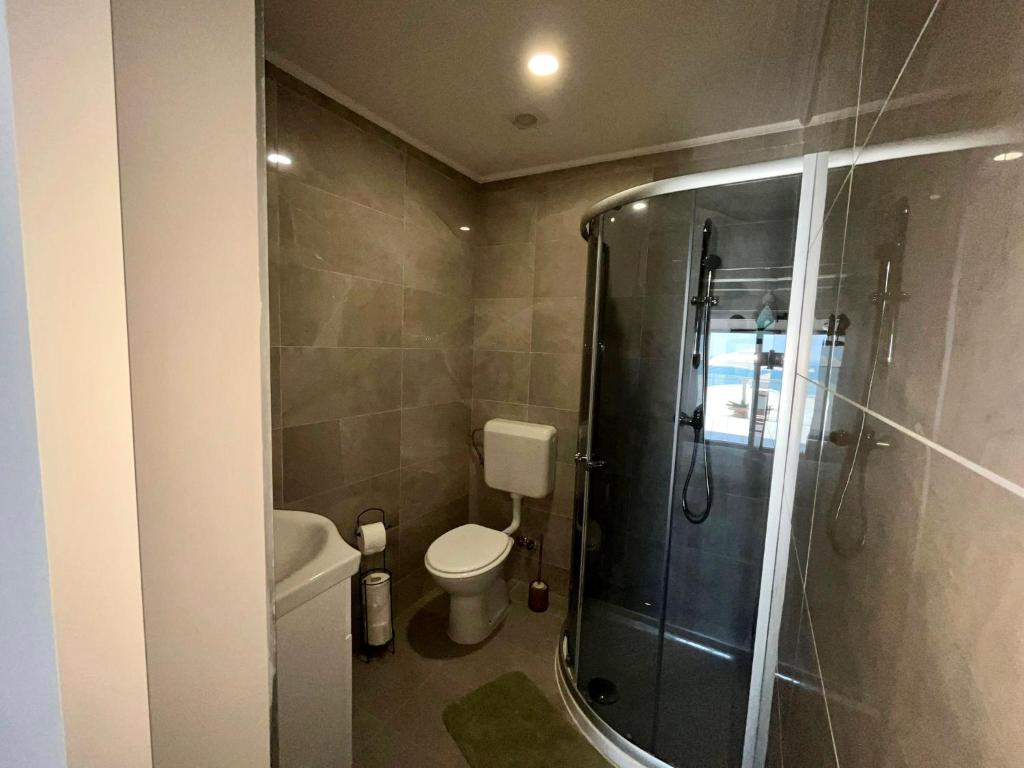 Koupelna v ubytování San Marco Rooms Umag