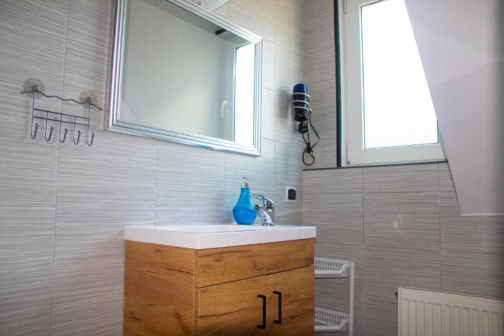 Koupelna v ubytování Sztil - Apartamenty i drewniane domki