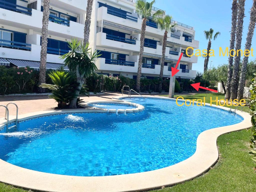 Bassenget på eller i nærheten av Casa Monet - La Calma - 4 pools- Big terrace - Orihuela Costa