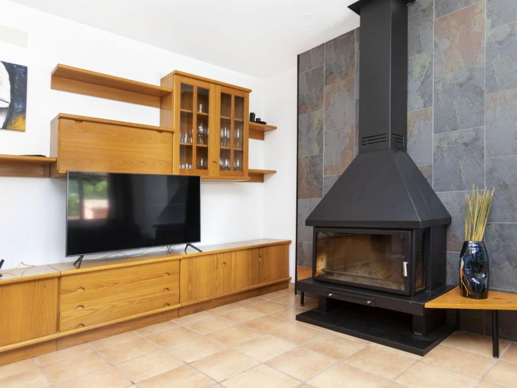 TV a/nebo společenská místnost v ubytování Holiday Home Montverde by Interhome