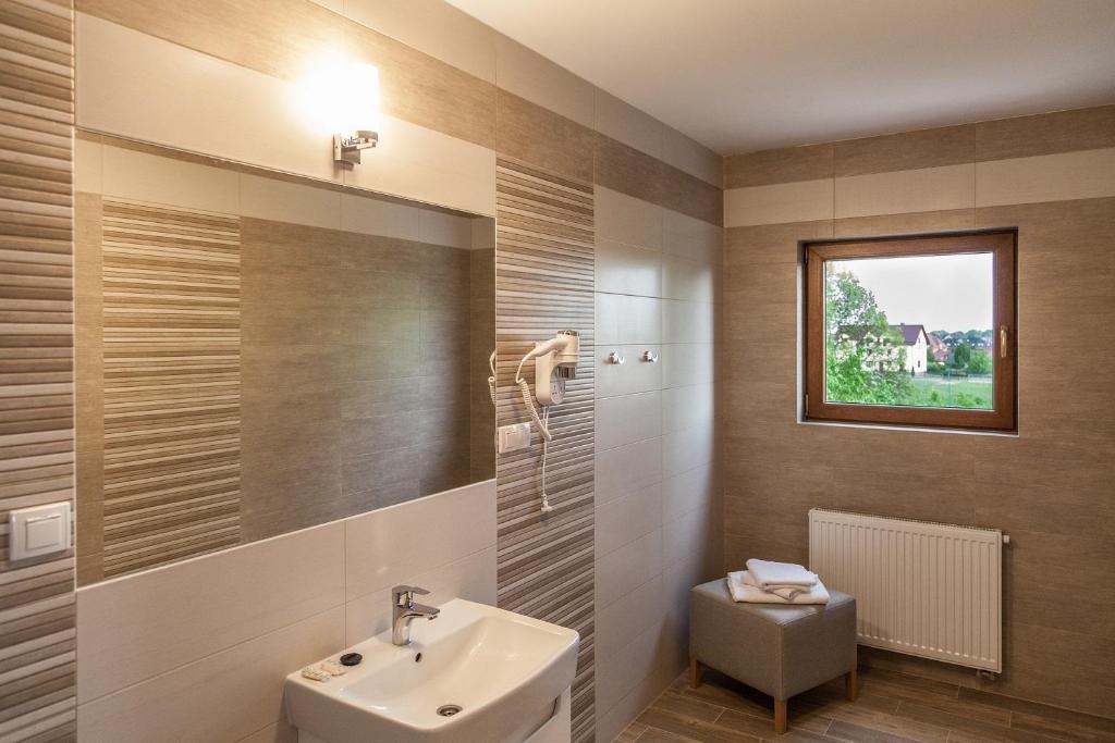 Koupelna v ubytování Sunset Spa