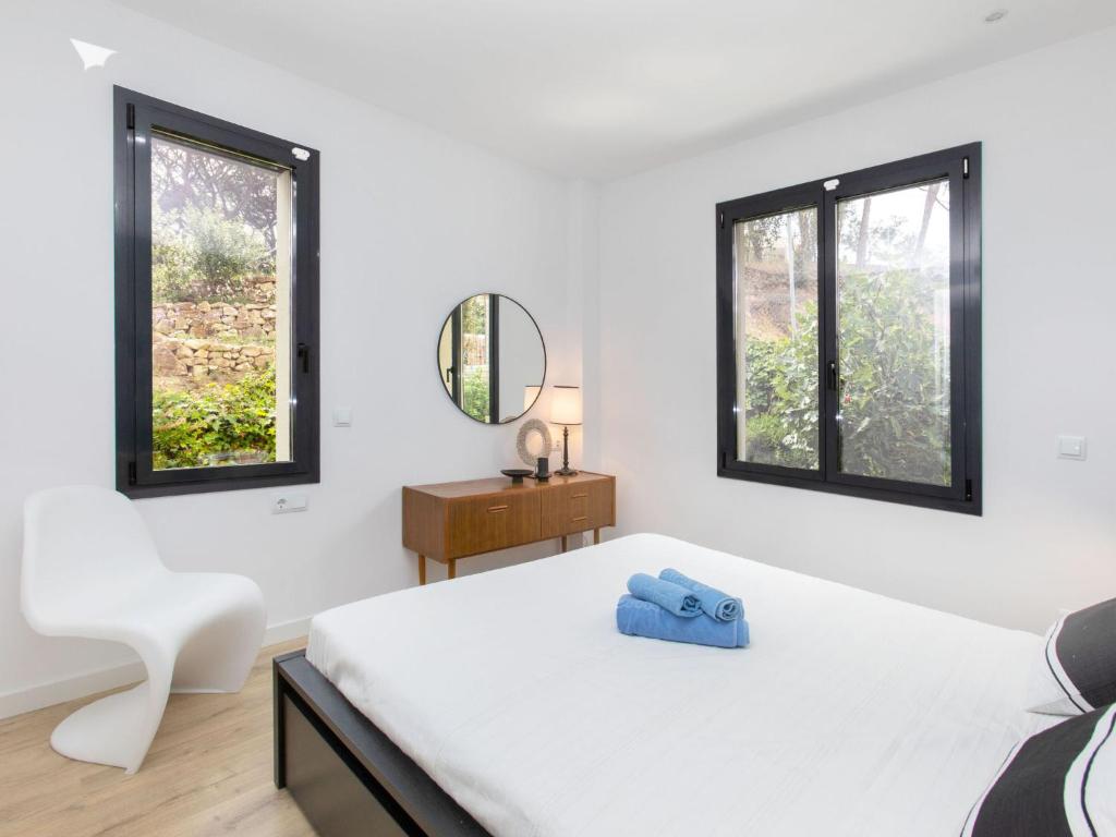 Posteľ alebo postele v izbe v ubytovaní Holiday Home Alyssa by Interhome