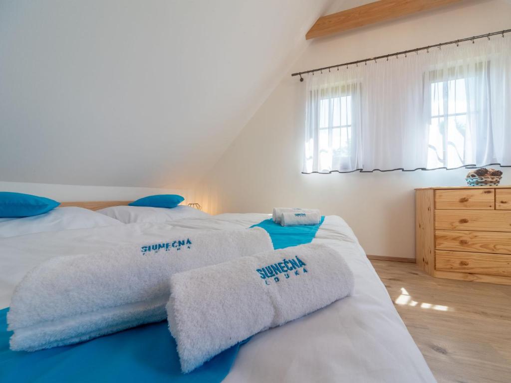 Postel nebo postele na pokoji v ubytování Holiday Home Agáta 2 by Interhome