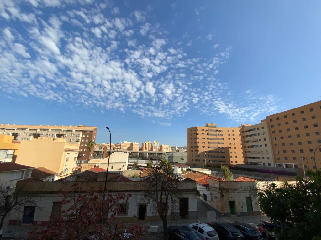 Widok na miasto Malaga z tego apartamentu
