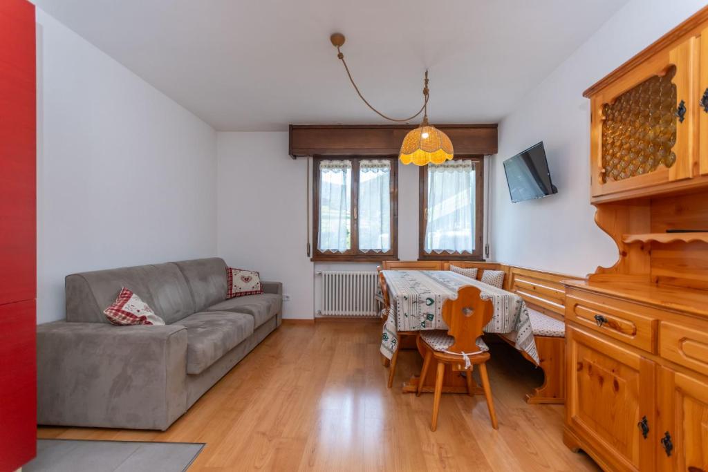 Posezení v ubytování Residenza Latemar