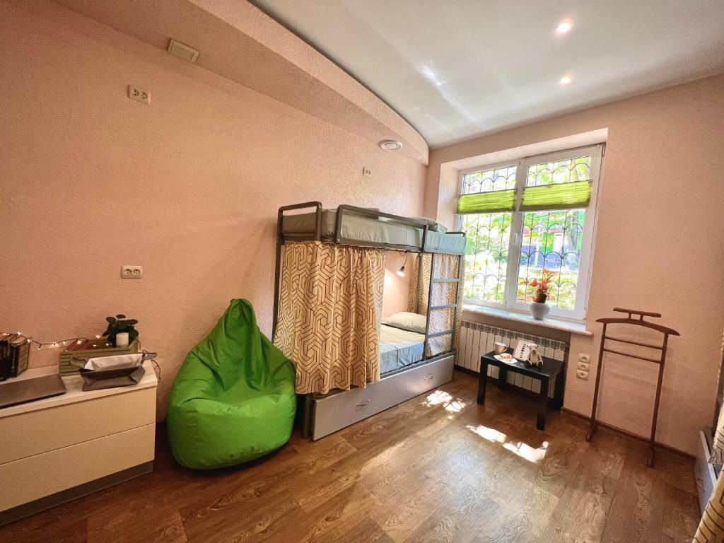 Postel nebo postele na pokoji v ubytování Kust Hostel