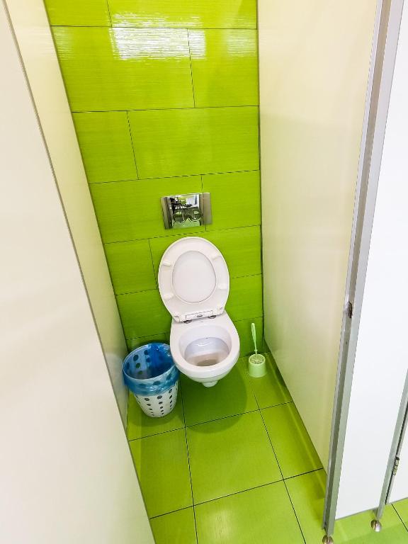 Koupelna v ubytování Kust Hostel