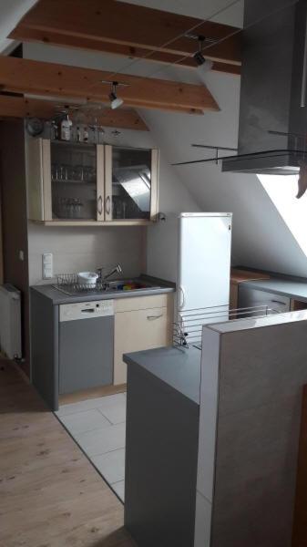 Kuchyň nebo kuchyňský kout v ubytování Ferienwohnung Bänsch