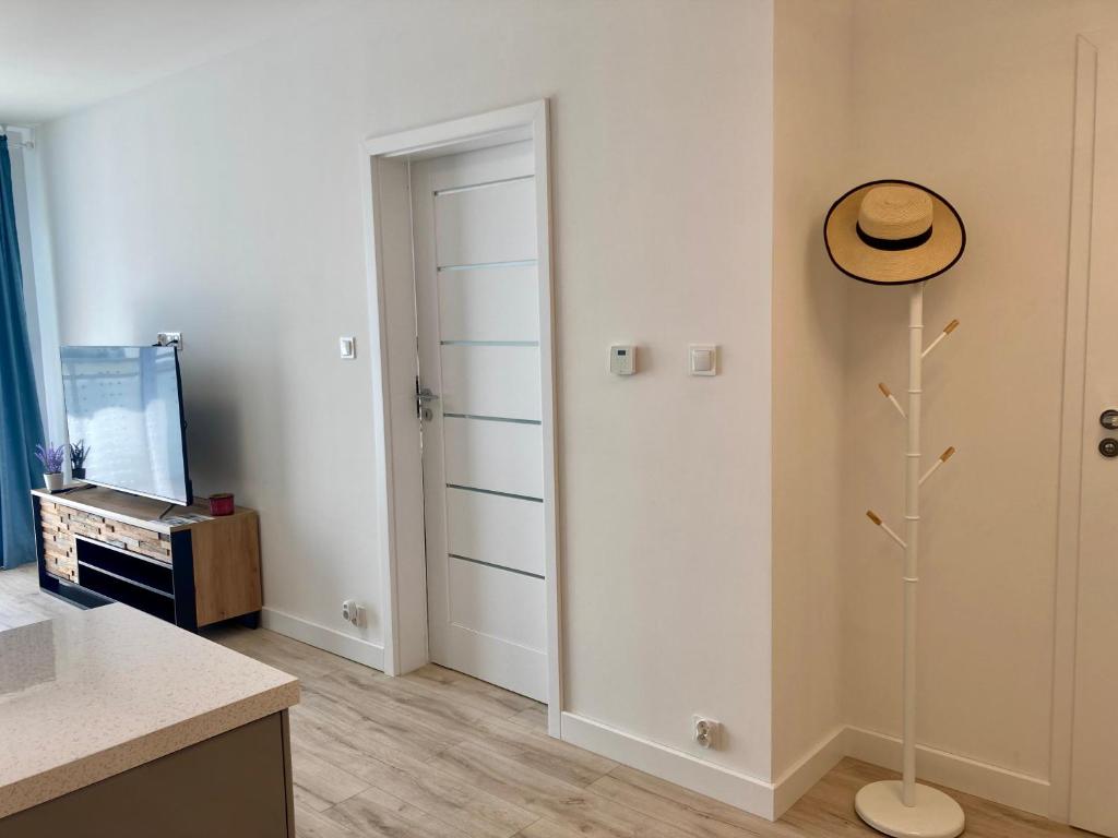 Kuchyňa alebo kuchynka v ubytovaní Apartament nr 18 - Apartamenty Wakacyjna 5