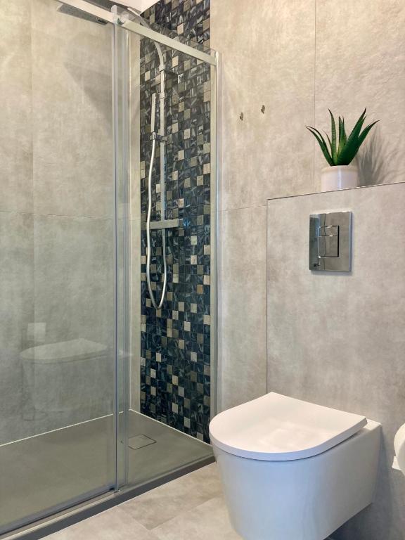 Kúpeľňa v ubytovaní Apartament nr 18 - Apartamenty Wakacyjna 5
