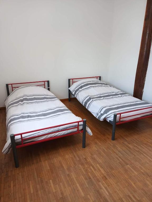 Krevet ili kreveti u jedinici u okviru objekta Piwi Thierache