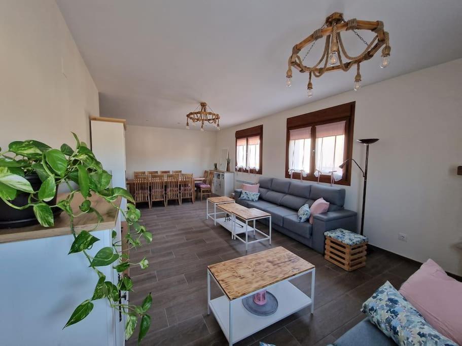 Posezení v ubytování Casa Rural Villa Cárcavas