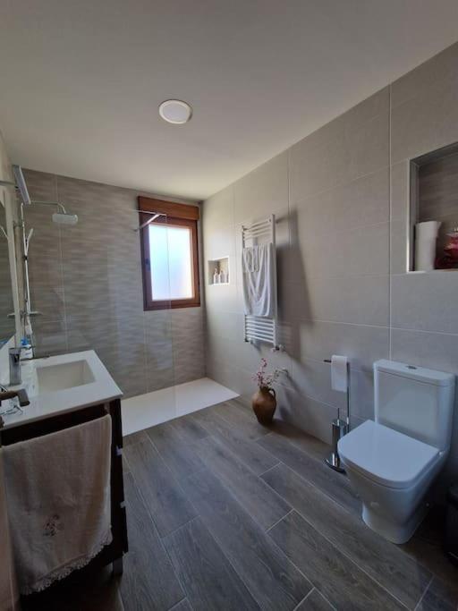 Koupelna v ubytování Casa Rural Villa Cárcavas
